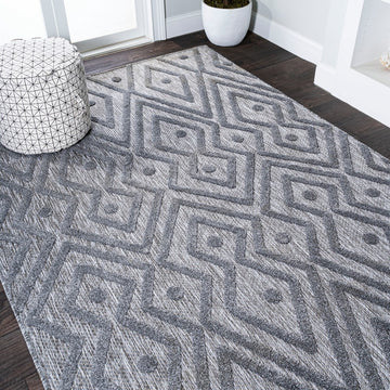 Balansat Moroccan Diamond Indoor/outdoor Area Rug